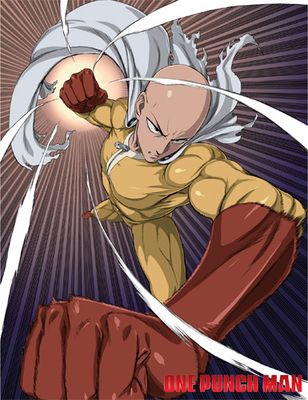 One Punch Man - Saitama Sublimation Throw Blanket
