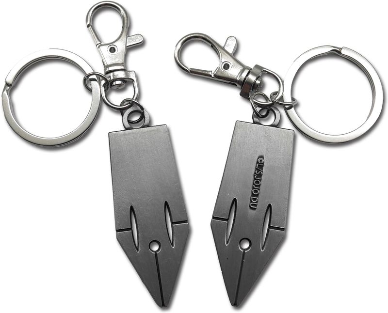 Jojo - Diamond Is Ubreakable Rohan Kishibe Earrings Metal Keychain