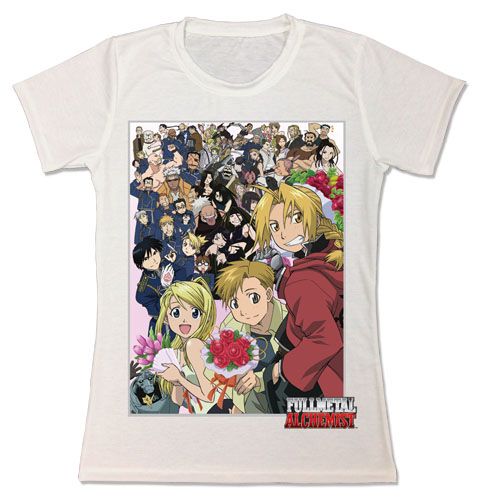 Fullmetal Alchemist - Group Jrs. Sublimation T-Shirt L