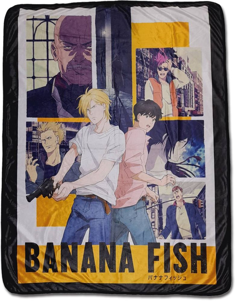 Banana Fish - Group Throw Blanket