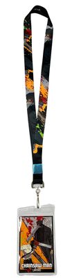 Chainsaw Man - Chainsaw Man & Sideburns Man Lanyard