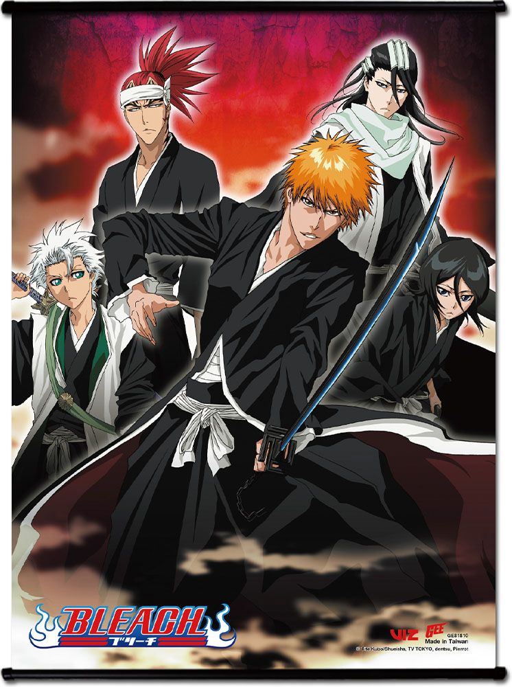 Bleach - Ichigo Group #C Ss Wall Scroll