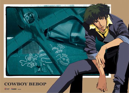 Cowboy Bebop - Spike & Swordsigh Ii Wallscroll