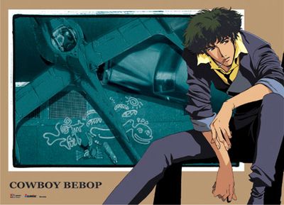 Cowboy Bebop - Spike & Swordsigh Ii Wallscroll