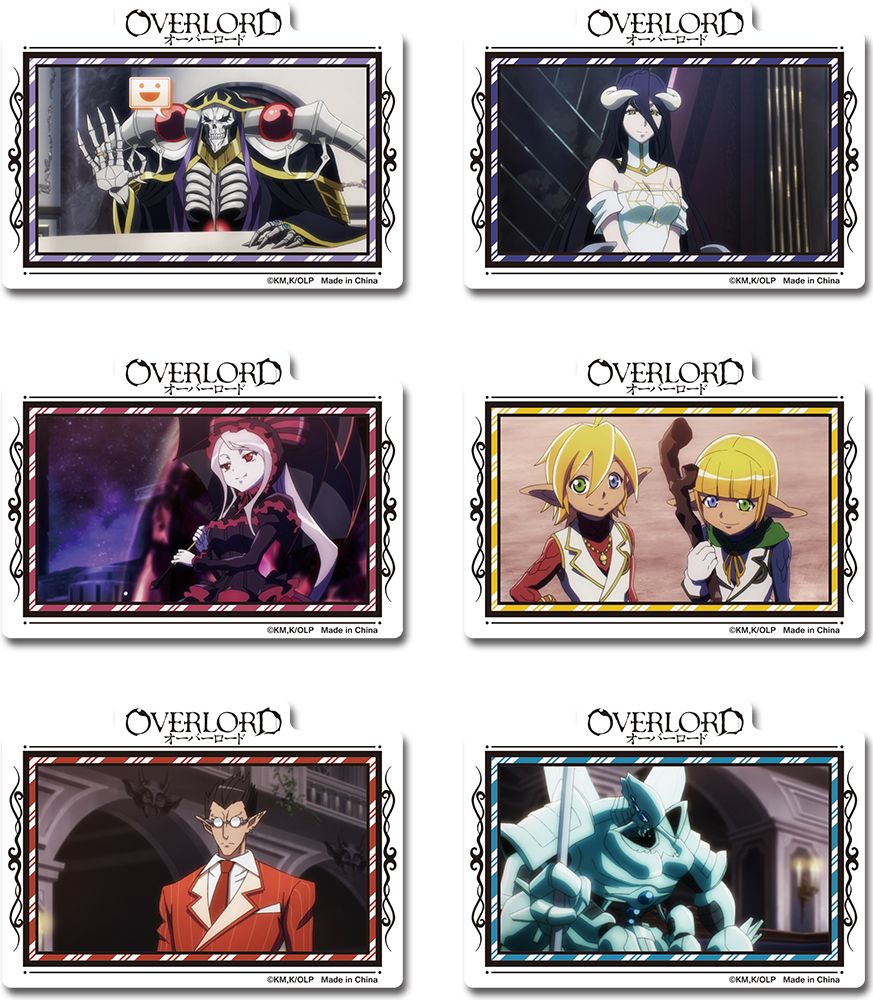 Overlord S1 - Screen Shots Character Group Die-Cut Sticker Set