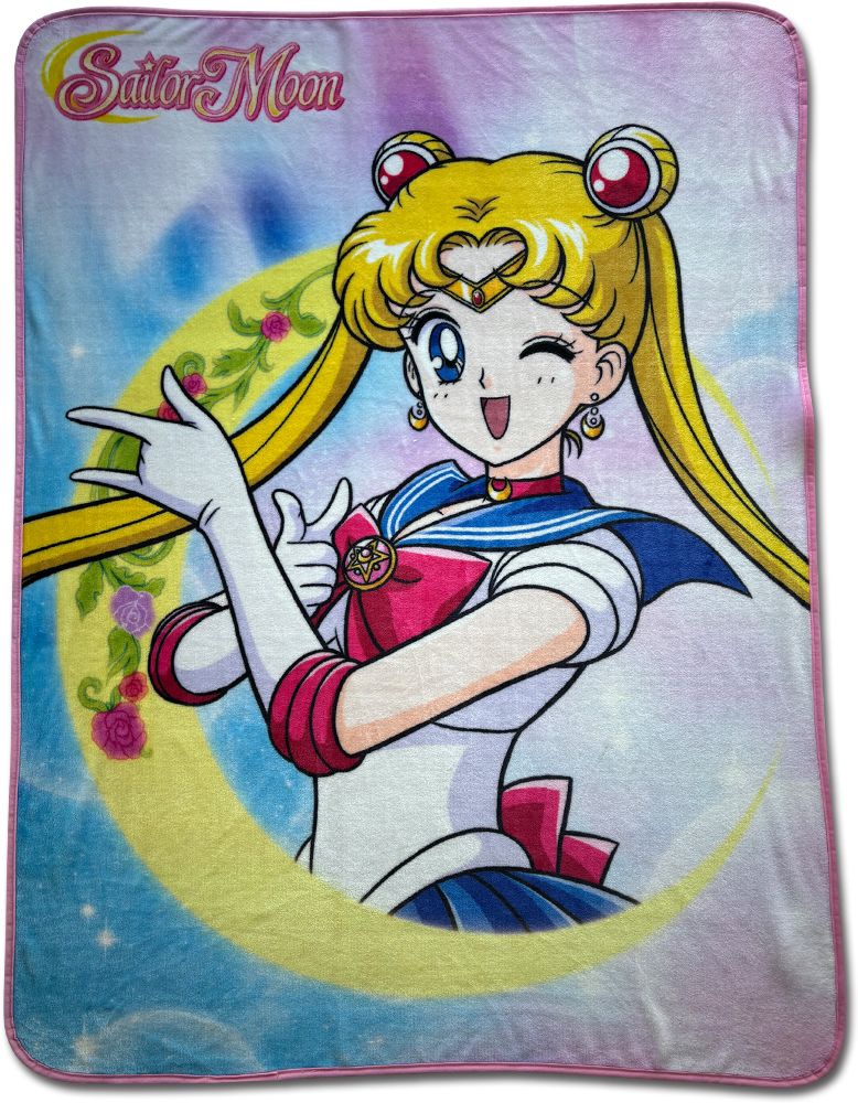 Sailor Moon R - Sailor Moon Throw Blanket