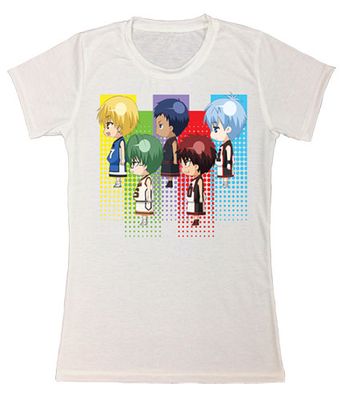 Kuroko'S Basketball - Sd Line - Up Jrs Tshirt Xxl Kuroko'S Basketball - Sd Line - Up Jrs Tshirt Xxl
