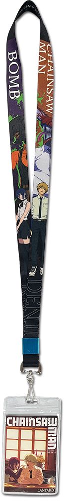 Chainsaw Man The Movie: Rez Arc - Denji & Reze Lanyard