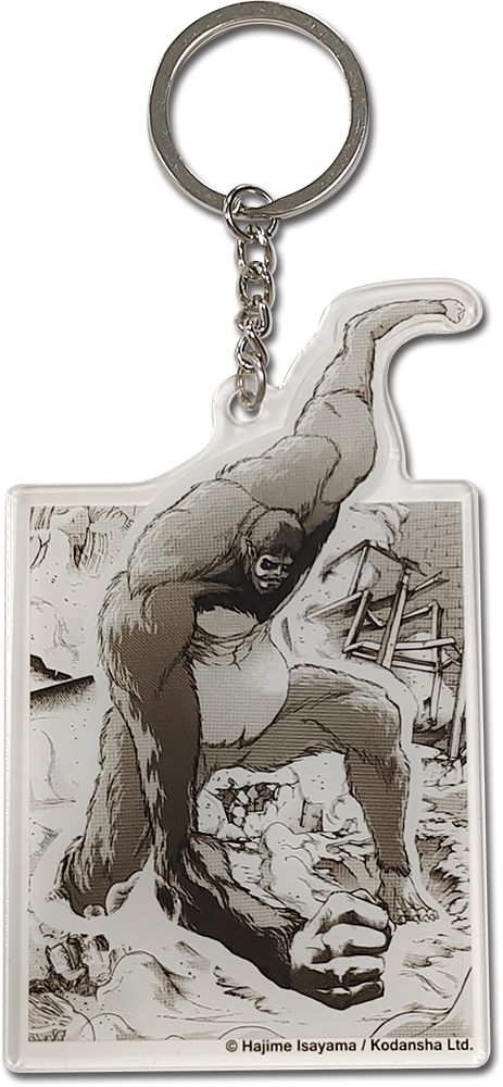 Attack On Titan Manga - Beast Titan Manga Keychain