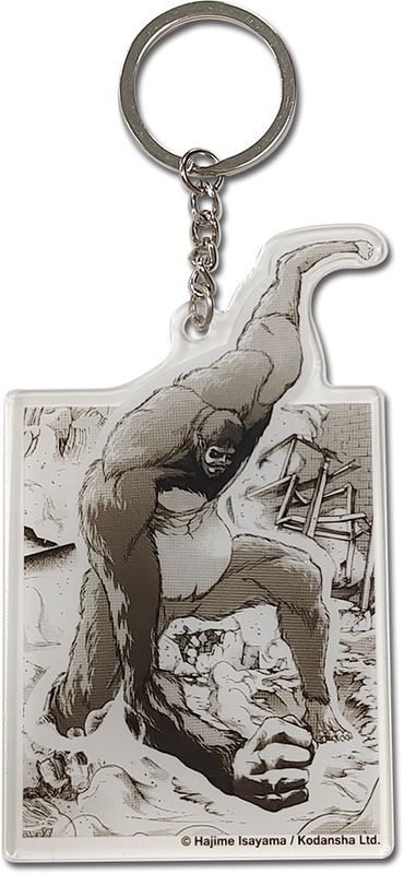 Attack On Titan Manga - Beast Titan Manga Keychain