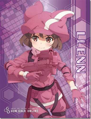 Sword Art Online Alt: Ggo - Llenn Sublimation Throw Blanket