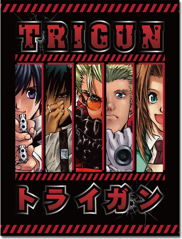 Trigun - Eyes Frame Sublimation Throw Blanket