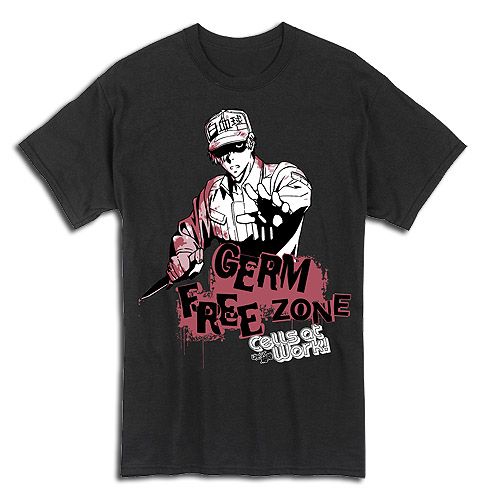 Cells At Work! - Germ Free Zone T-Shirt M