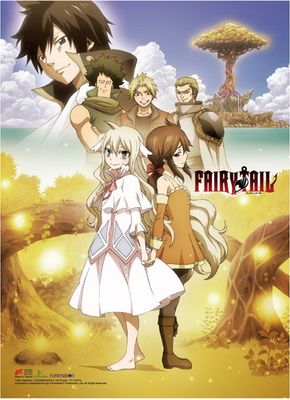 Fairy Tail - S8 Key Art High-End Wall Scroll