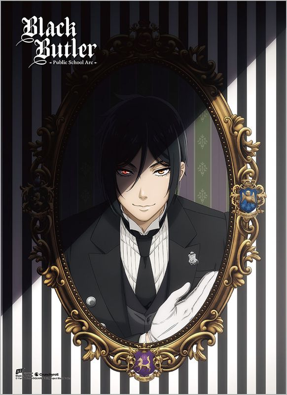 Black Butler S4 Public School Arc - Key Visual Wall Scroll
