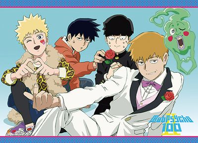 Mob Psycho 100 S2 - Group Valentines Day Wall Scroll