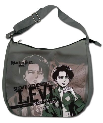 Attack On Titan - Levi Drinking Messenger Bag