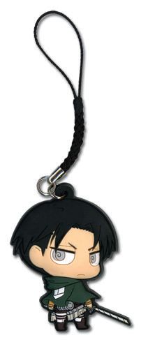 Attack On Titan - Sd Levi Pvc Cell Phone Charm