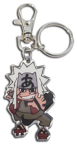 Naruto Shippuden - Jiraiya Metal Keychain