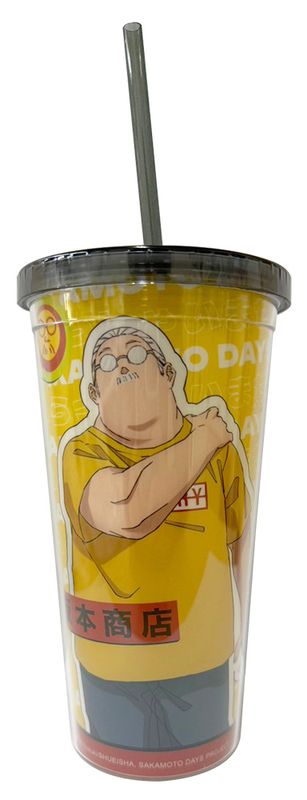 Sakamoto Days - Taro Sakamoto Tumbler With Straw 20Oz