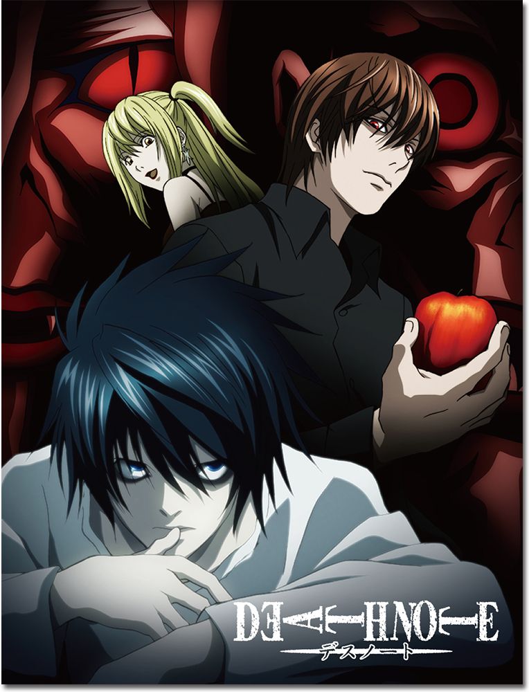 Death Note- Group Apple Throw Blanket Death Note- Group Apple Throw Blanket