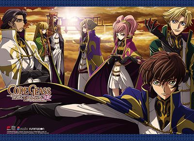Code Geass S2 - Britannian Military Group High-End Wall Scroll