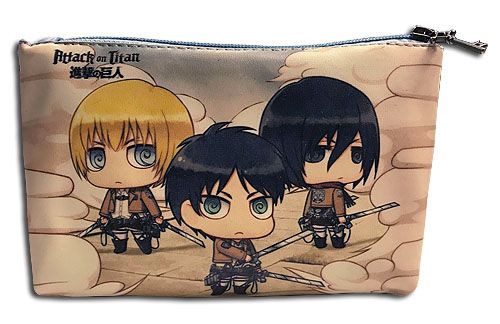 Attack On Titan - Chibi Cosmetic Bag