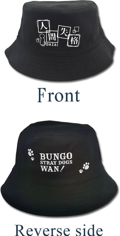 Bungo Stray Dogs Wan! - Dazai Quote #01 Bucket Hat
