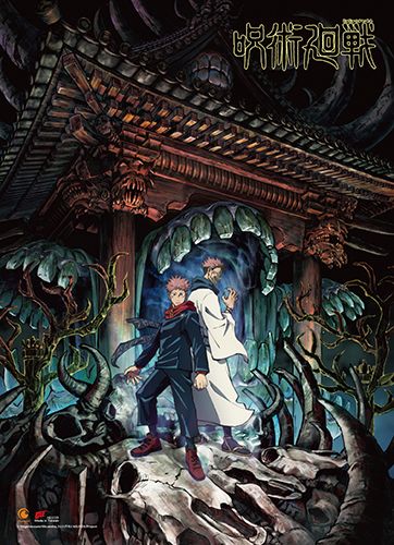 Jujustu Kaisen - Key Art #A Wall Scroll Jujustu Kaisen - Key Art #A Wall Scroll