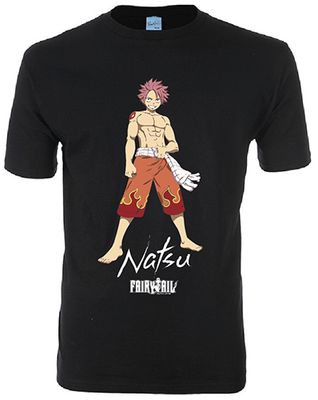 Fairy Tail - Bathing Natsu Men'S T-Shirt L Fairy Tail - Bathing Natsu Men'S T-Shirt L