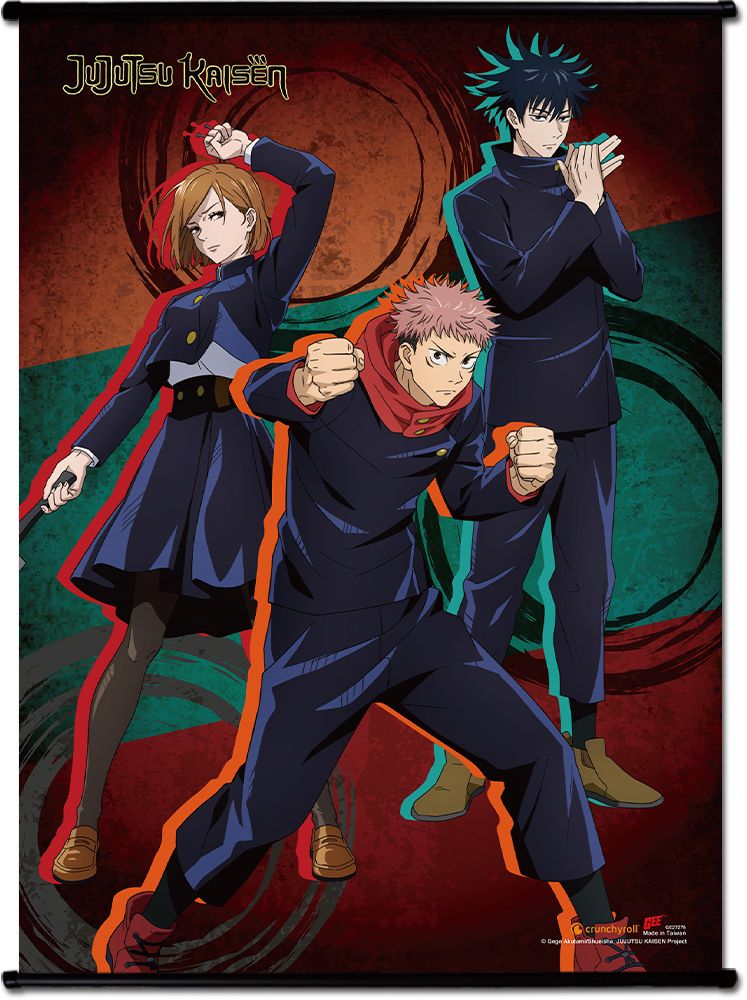 Jujutsu Kaisen - Character Group 01 Wall Scroll