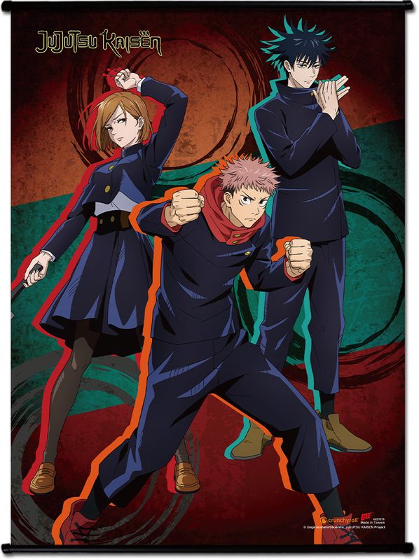 Jujutsu Kaisen - Character Group 01 Wall Scroll