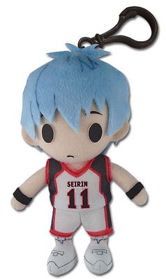 Kuroko'S Basketball - Sd Kuroko Plush Keychain