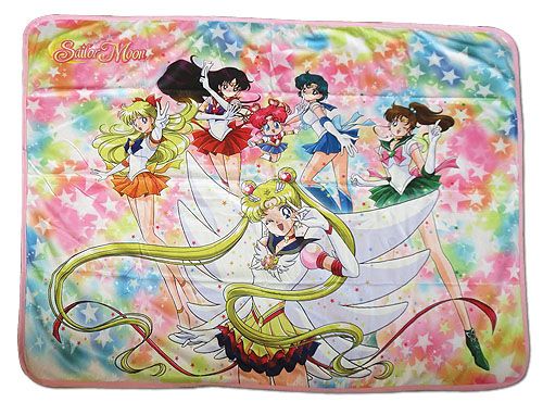 Sailor Moon Stars - Eternal Sailor Moon Group Sublimation Throw Blanket