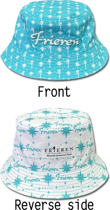 Frieren Beyond Journey'S End - Frieren & Logo Bucket Hat