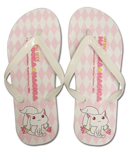 Madoka Magica Kyubey Girl'S Sandals