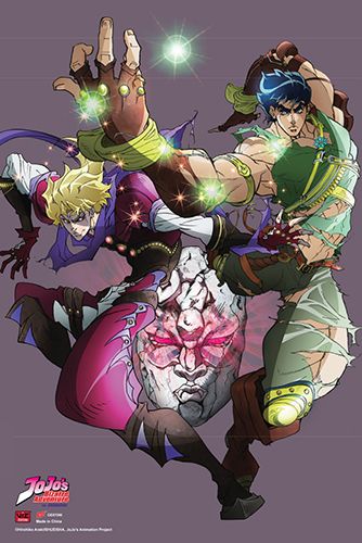 Jojo - Jonathan & Dio 2 Paper Poster Jojo - Jonathan & Dio 2 Paper Poster