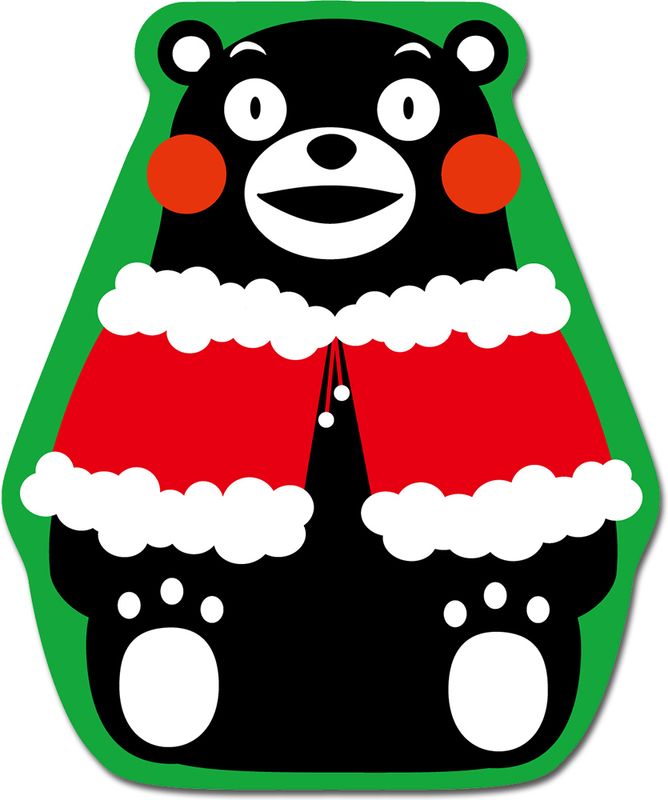 Kumamon - Kumamon Sit With You For Christmas Sublimation Throw Blanket