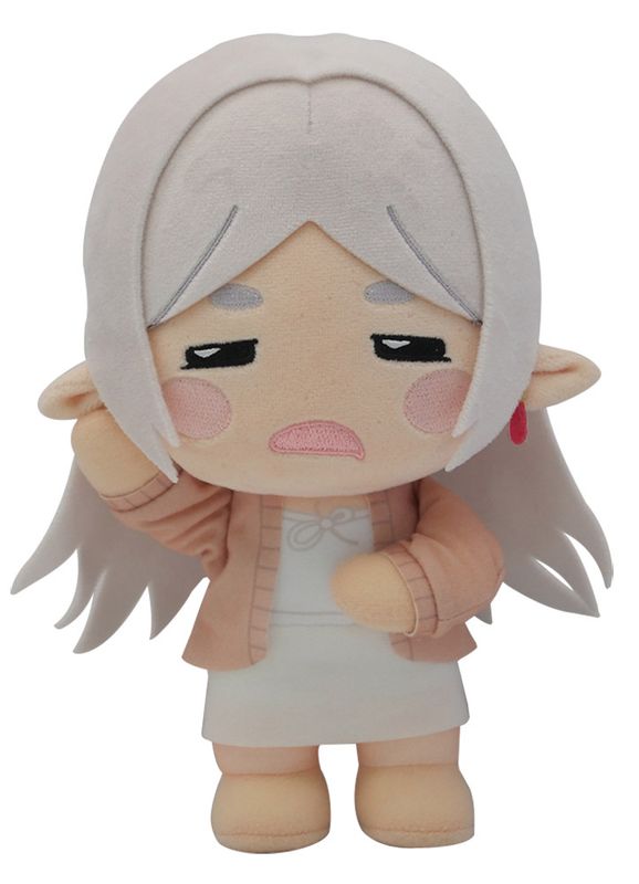 Frieren Beyond Journey'S End - Frieren Sleeping Pose Plush 8''H