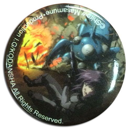 Ghost In The Shell - Motoko With Tachikoma Explosive Button