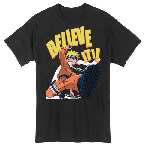 Naruto - Believe It! T-Shirt L