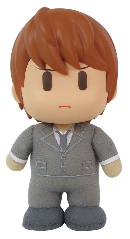 Death Note - Light #2 Plastic Head Moveable Plush 4.5''