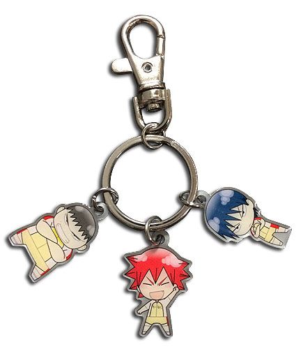 Yowamushi Pedal - Naruko, Tadokoro & Imaizumi Metal Keychain