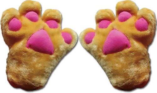 Great Eastern - Brown Paw Plush Glove