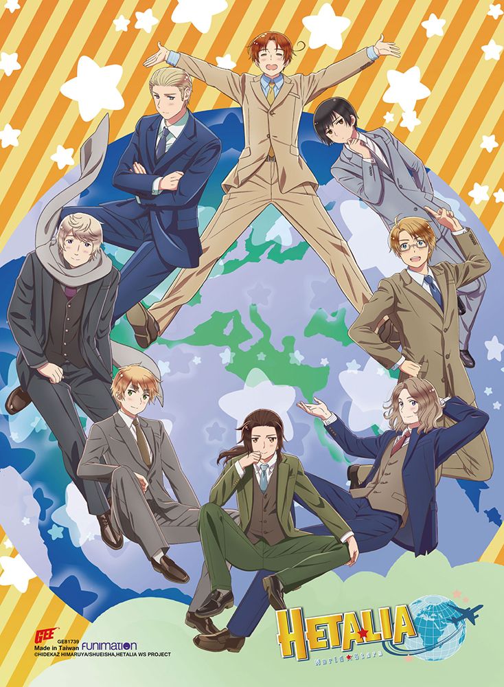 Hetalia Season 7 - Keyvisuals01 Ss Wall Scroll Hetalia Season 7 - Keyvisuals01 Ss Wall Scroll