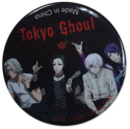 Tokyo Ghoul - Kaneki & Friends Button 1.25''