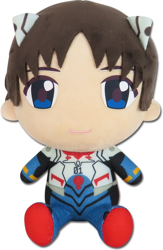 Evangelion New Movie - Shinji Sitting Plush 7'' H