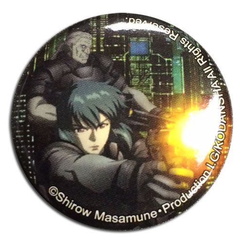 Ghost In The Shell - Motoko & Batou Button