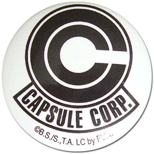 Dragon Ball Z - Capsule Corp 1.25'' Button