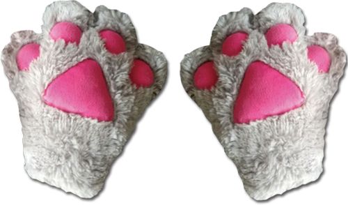 Great Eastern - Gray Paw Plush Glove